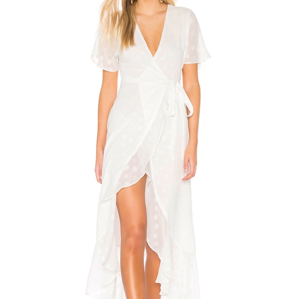 REVOLVE Privacy Please Wrap Dress S(Reg: $300 CAD)